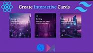 Create Animated card slider with Tailwind CSS and Swiper | React.js