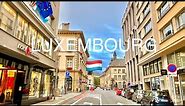 Walk tour of Luxemburg 4K | 🇱🇺