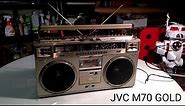 JVC M-70 GOLD Boombox Cassette Deck Problem Fix