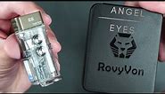 RovyVon "Angel eyes" E8 Keychain EDC Flashlight - Review & Brightness tests