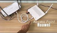 Set up Huawei ONT as a Wi-Fi Access Point | NETVN