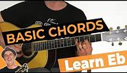 Play Eb [ E flat] | Basic Chords to Learn