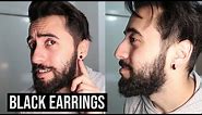 3 Black Earring Styles