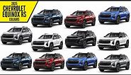 2025 Chevrolet Equinox RS Colors – All Options - Images| AUTOBICS