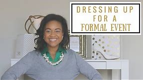 How To Dress For A Formal Event: Gala & Black Tie Outfit Ideas!