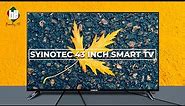 Television: SYINOTEC 43" LED Smart Android Television