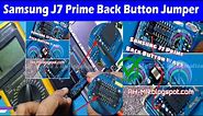 Samsung J7 Prime (G610f) Back Button Ways Jumper