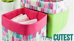 Sew A Basket - In 3 Sizes - AppleGreen Cottage