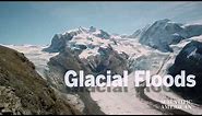 This is what a glacial lake outburst flood looks like