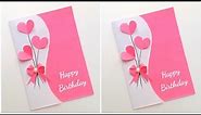Easy Beautiful 🤩 Birthday Card 2022 • Birthday greeting card for bestfriend • handmade birthday card