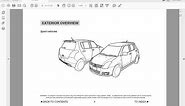 Suzuki Swift Owners Manual in English