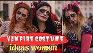 "Top 10 Vampire Costume Ideas for Women | Halloween Outfit Inspiration #halloweencostumes