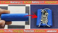 How to make 12 volt battery pack using 3 .7volt 18650battery| 2 .6Ah lithium ion |3S BMS 11.1v10Amps