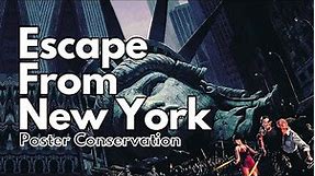 Escape From New York - Movie Poster Conservation