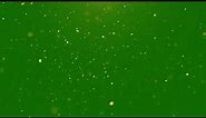 Gold Dust Particles Green Screen Video Effects / Satish Designgraphy