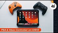 How-to: Connect a PS4 and Xbox Controller on iOS 13!
