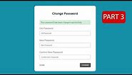 PHP Profile System Change Password