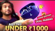 The BEST Wireless TWS Earbuds to Buy *UNDER ₹1000 Rs* RIGHT NOW! ⚡️ boAt Airdopes 161 PRO Review!