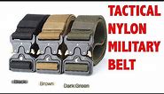 ✅Lixada Tactical Belts Nylon Military with Metal Buckle Adjustable Heavy Duty Training Hunting