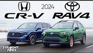 2024 Honda CR-V vs Toyota RAV4 Review - BEST SELLERS!