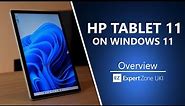 HP Tablet 11 on Windows 11 - Overview
