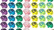 DEEKIN 24 Pieces Turtle Bath Toy Baby Rubber Water Squirting Turtles Toy Bulk Cute Sea Life Animal Toy for Kids Toddler Bathtub Summer Swimming Pool Party Favor Supplies, 6 Assorted Colors