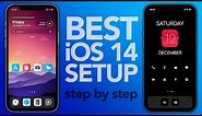 Best iOS 14 Setup - Transparent Widgets, No Icon Labels & More (Tutorial)
