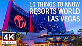 Resorts World Las Vegas — 10 things to know before staying here