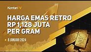 Cek Harga Emas di Pegadaian, Antam Retro dan UBS Sama-Sama Rp 1.128.000 per Gram | Emas Retro