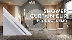 Croydex Shower Curtain Clip