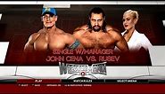 WWE 2K16 PS3 - John Cena VS Rusev [2K][mClassic]