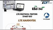 LTE X2 Handover/Handover Types/ Telecom Testing/Protocol Testing#L2-L3 Testing