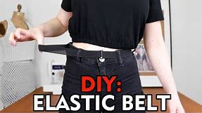 DIY Elastic Belt