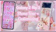 Samsung Galaxy Z Flip 3 Phone Tour + Custom Makeover and Accessories