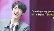These Genius "Jin Jokes" Probably Went Right Over Your Head