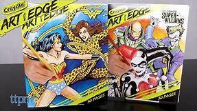Crayola Art with Edge DC Comics Super-Villains Coloring Book from Crayola