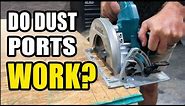Do Dust Ports Work? Benefits of Using a Dust Extractor or Vacuum with Saws