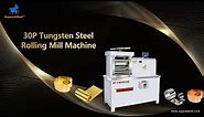Gold Sheet Rolling Mill for gold and silver/How to roll metal sheets with shiny mirror surface