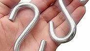 304 Stainless Steel S Hooks Heavy Duty,Outdoor Rust-Free Strong Industrial Grade Quality Utility Hooks 3.2 Inch /4 Pack