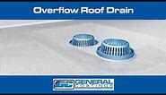 Spray-Foam Roof Details - Overflow Roof Drain