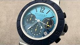 Bulgari Aluminium Capri Edition Chronograph (103844) Bulgari Watch Review