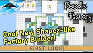 Cool New Shapez-like Factory Builder!! | Doodle Factory - First Look