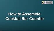 How to Assemble Trade Show Counter (Round)