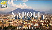 Napoli 4K drone view 🇮🇹 Amazing Aerial View | Relaxation film with calming music - 4k HDR