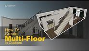 Coohom Advanced | How to Create Multi Floors/Basements | Interior Design