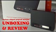 Unboxing and Review of Verizon 4G LTE Ellipsis Jetpack MHS800L hotspot