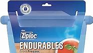 Ziploc Endurables Silicone Food Storage Meal Prep Containers, Microwave Safe and Eco-Friendly, Medium Container, 1 Count