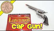 Lawman Die Cast Metal Collectible Toy Pistol Cap Gun Western Legend, By Parris