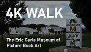 [4K] Visit The Eric Carle Museum of Picture Book Art - Let's Go Walking Tour