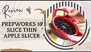 PrepWorks 16-Slice Thin Apple Slicer Review: Perfectly Sliced Apples Every Time!